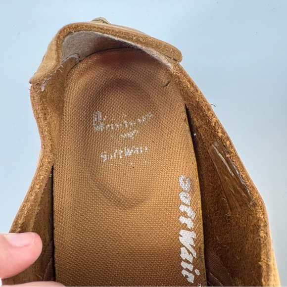 Dr. Martens Leather Bexley Air Wair Oxford Tan Lace Up Mens Shoes Doc 10 - Picture 3 of 6